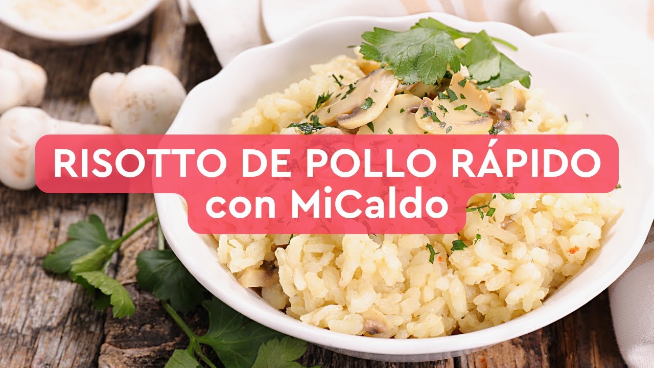 risotto de pollo